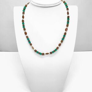 🍍3/$15🍍 Bronzed Crystal Bead Necklace